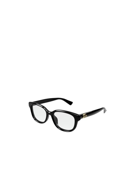 Gucci White Eyewear Square Frame Glasses