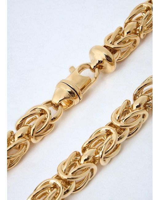 Totême Metallic Byzantine Rope-Chain Necklace