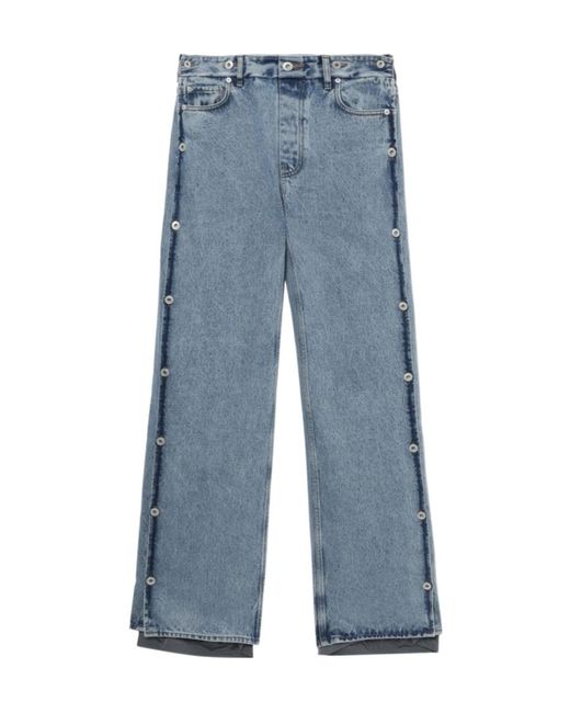 Y. Project Blue Collapsable Waist Jeans for men