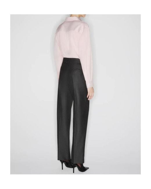Blazé Milano Black Virgin Wool Trousers