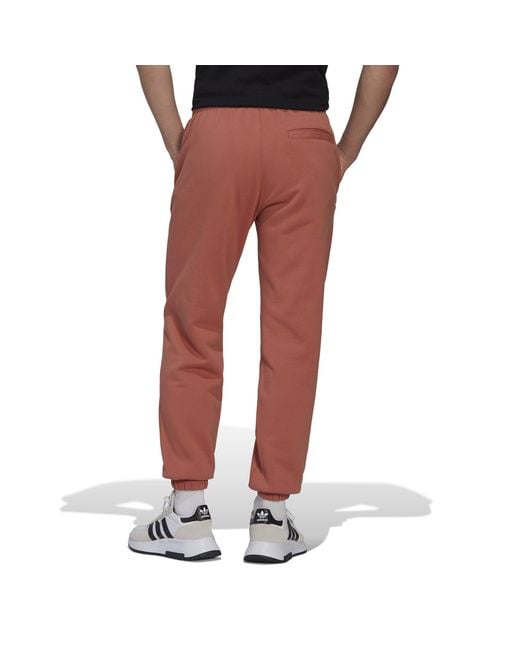 Adidas Originals Red Simple Sweatpants for men