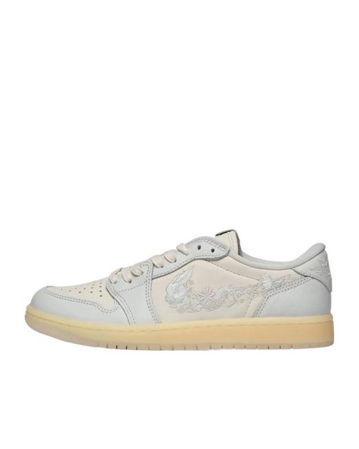 Nike White Air Jordan 1 Retro Low Sneakers for men