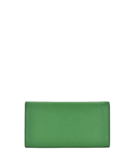 Dolce & Gabbana Green Logo Details Handbag