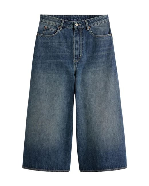 Soeur Blue Denim Bermuda Shorts