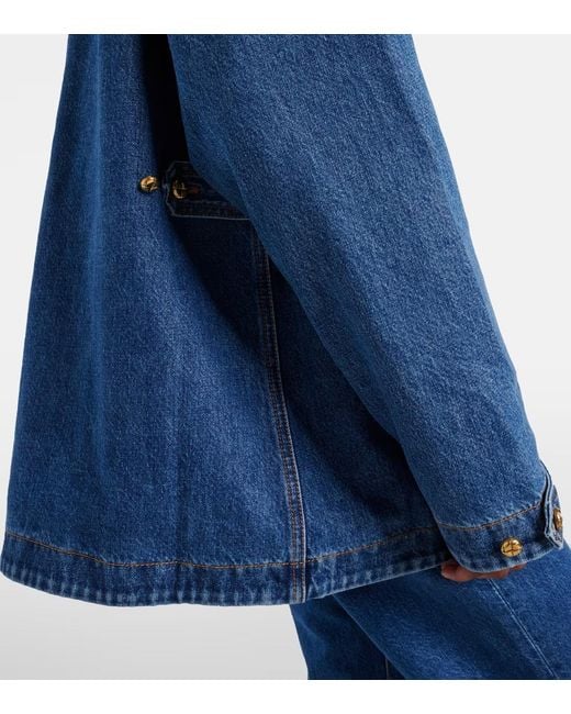 Blazé Milano Blue Sahariana Denim Jacket