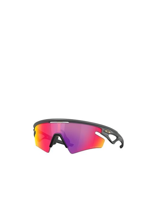 Oakley Pink Geometric Sunglasses for men