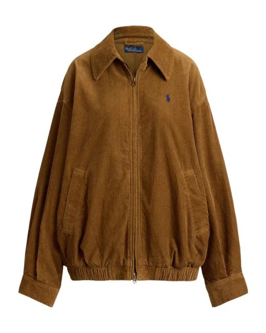 Polo Ralph Lauren Brown Cotton Corduroy Jacket
