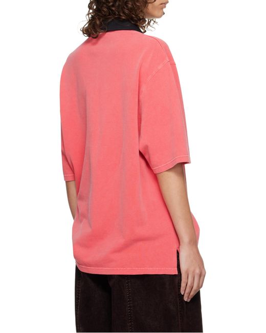 Martine Rose Logo Embroidered Polo Shirt for men