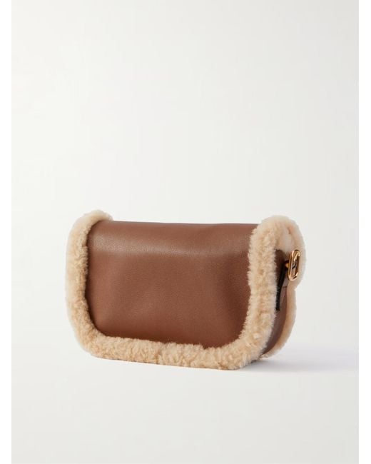 Bally Brown Leather Shoulder Bag