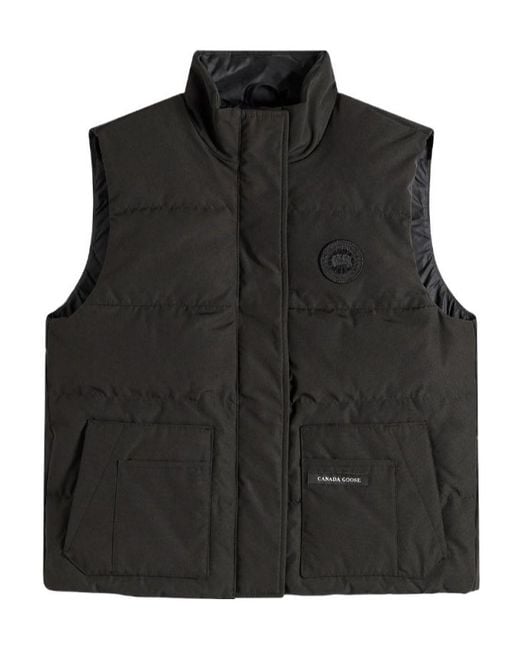 Canada Goose Black Logo Patch Jacket
