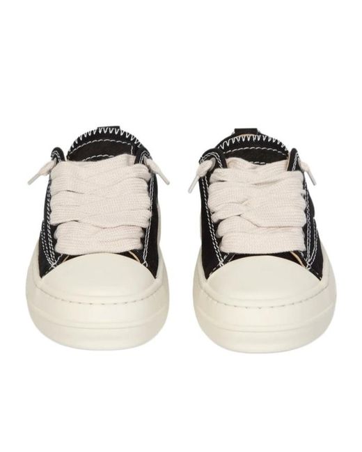 Represent Black Rep-Cap Low-Top Sneakers for men