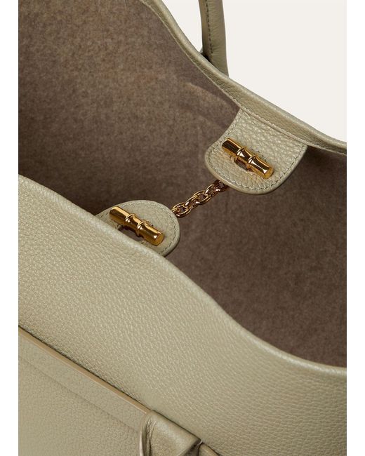Loro Piana Natural Small Ghiera Shopper Bag