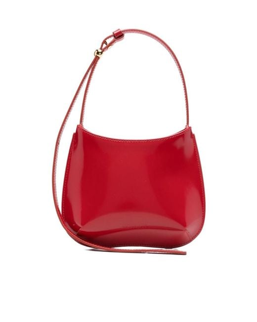 Jacquemus Red Le Petit Bisou Shoulder Bag