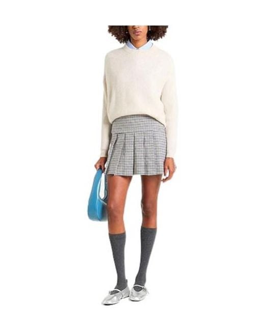 MAX&Co. White Plain Colour Jumpers