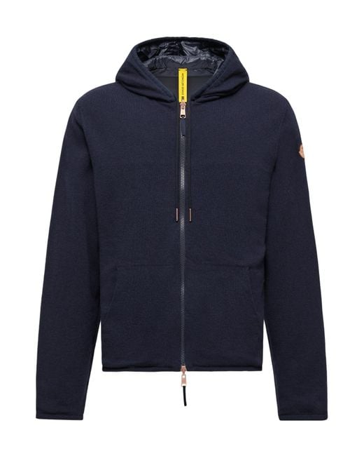 Moncler Blue X Gilga Farm By Donald Glover Reversible Hoodie for men
