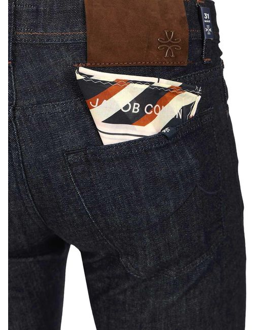 Jacob Cohen Blue Nick Slim Jeans for men