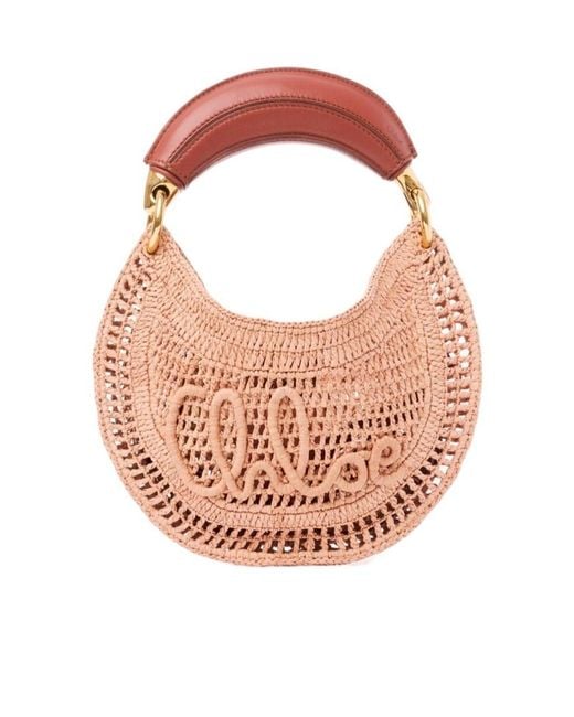 Chloé Pink Chloé Summer Banana Mini Shoulder Bag