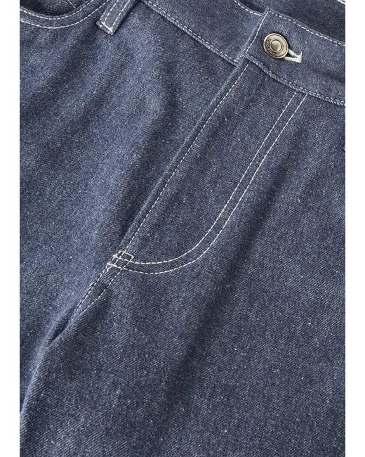 Loro Piana Blue Quarona Jeans for men