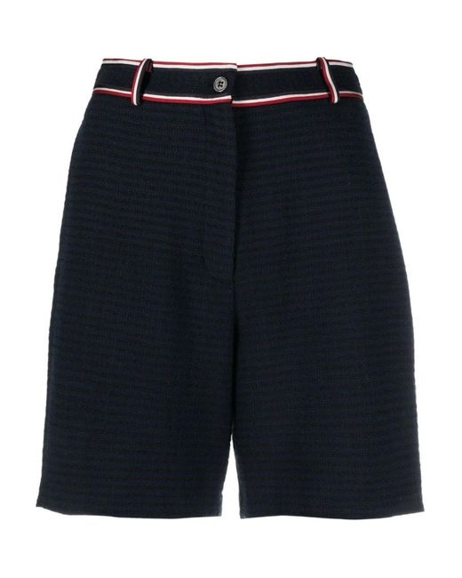 Thom Browne Blue Bermuda Shorts