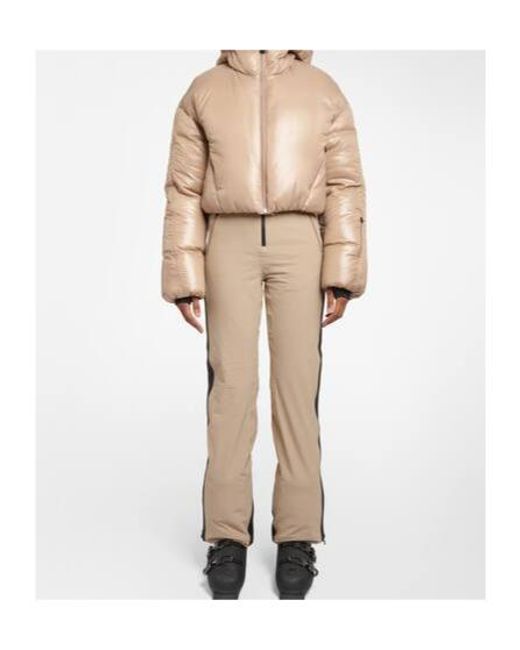 Aztech Mountain Natural Daisy Cropped Down Jacket