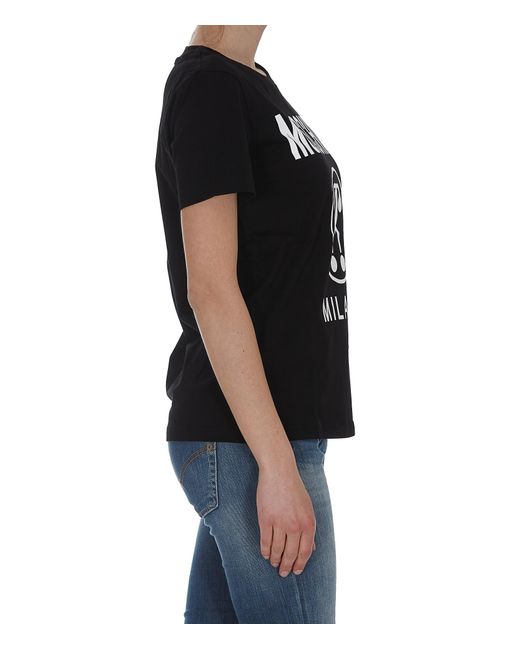 Moschino Black Logo Short-Sleeved T-Shirt