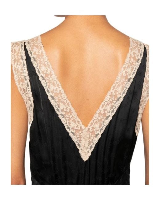Rixo Black Lace Dress
