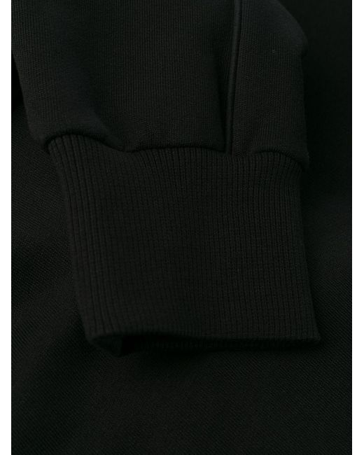 KENZO Black Rear Logo Print Zipped Hoodie