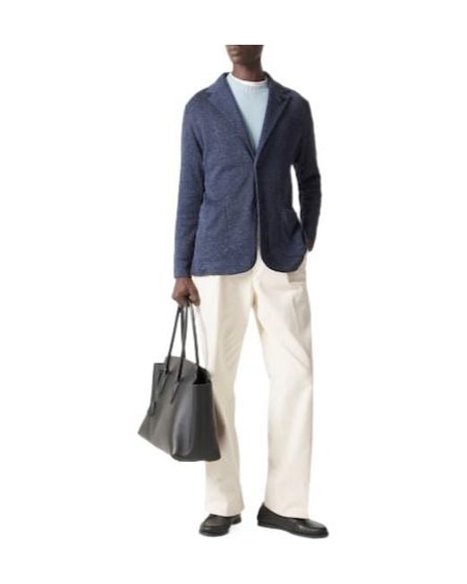 Lardini Blue Versatile Blazer for men
