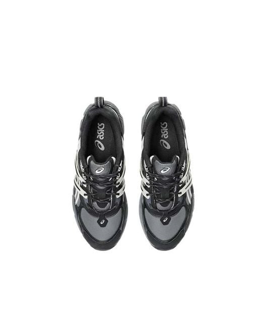 Asics Black Gel-Nyc Utility Mesh-Panelled Running Sneakers for men