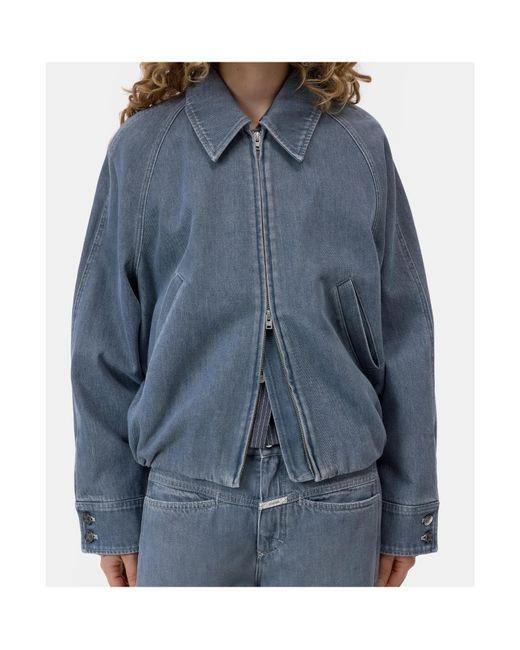 Closed Blue Cotton Denim Jacket