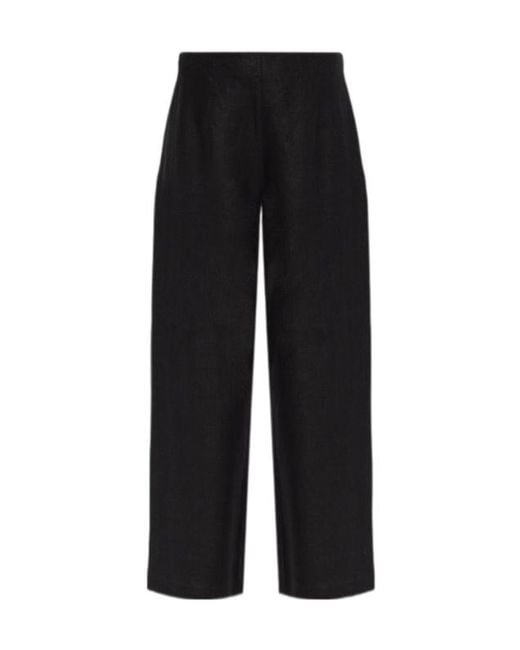 Posse Black Noelle Wide-Leg Pants