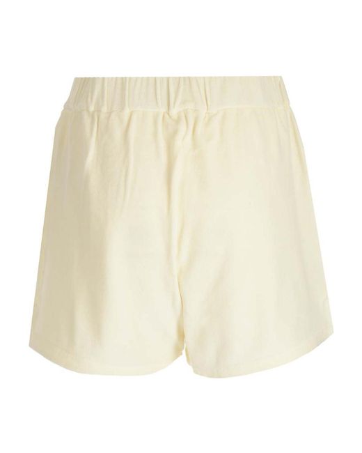 Moncler Natural Terrycloth Shorts