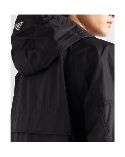 Prada Blue Technical Fabric Jacket for men