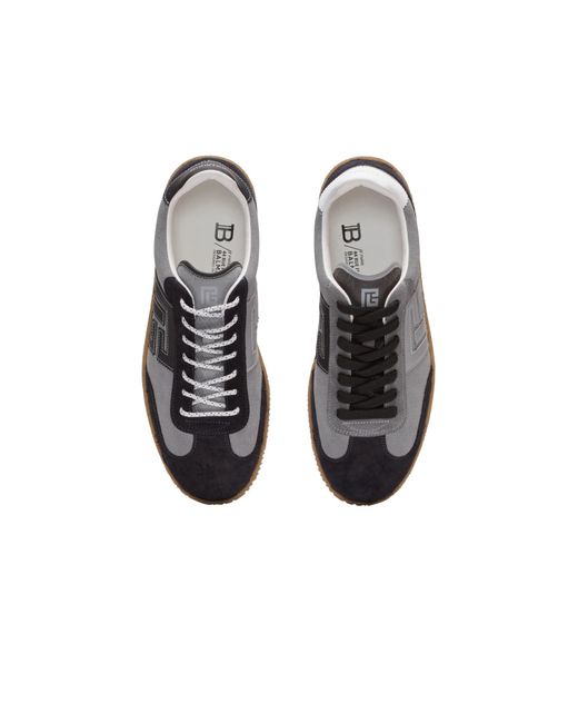 Balmain Black Swan Trainers for men
