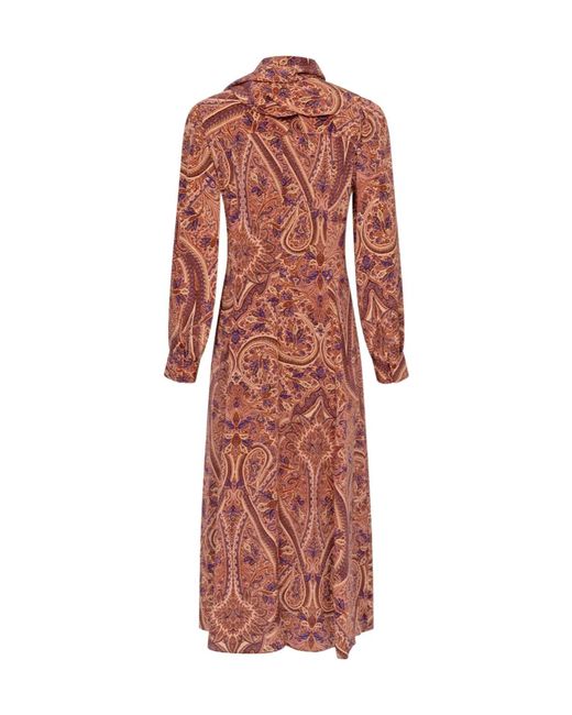 Ulla Johnson Red Sabrina Silk Dress