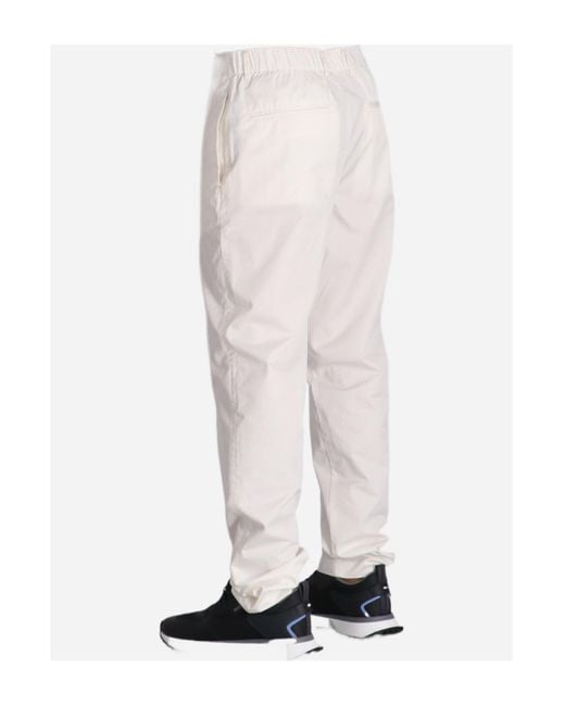 Emporio Armani White Belt Loops Slacks for men