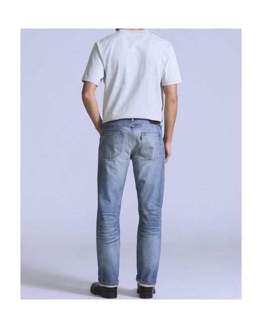 Levi's Blue Saddle Rock Mij Logo-Patch Jeans for men