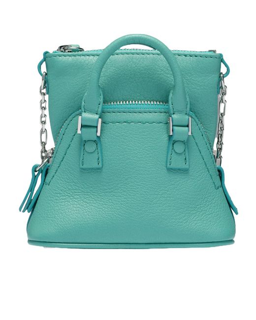 Maison Margiela Green Zippered Shoulder Bag