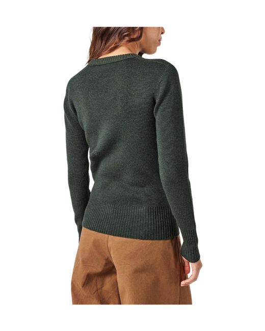 Chloé Green Elegant Knitted Sweater