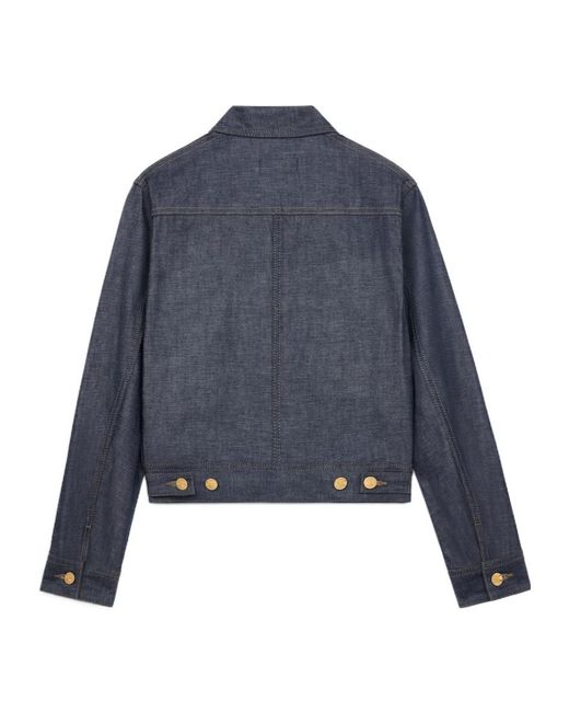 Céline Blue Trucker Jacket