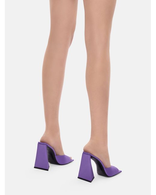 The Attico Purple Devon 115Mm Mules