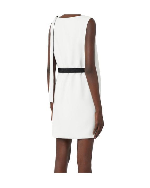 Max Mara Black Round Neck Sleeveless Dress