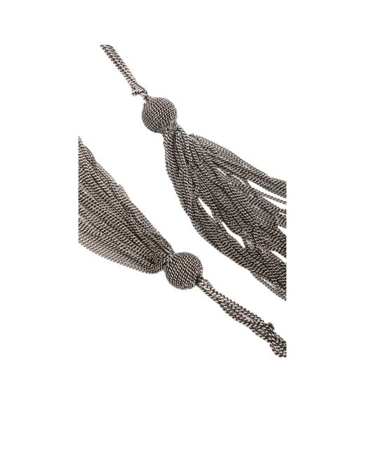 Ann Demeulemeester White Ieta Multi-Chain Necklace