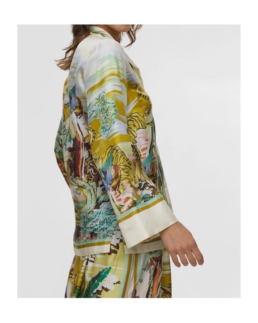 ALÉMAIS Metallic Jungle Boogie Shirt