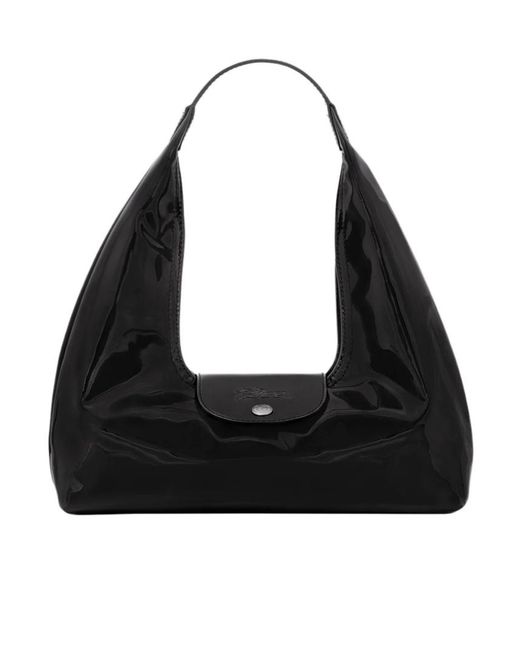 Longchamp Black Le Pliage Xtra M Shoulder Bag