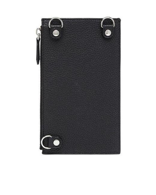 Fendi Black Baguette Phone Crossbody Bag for men