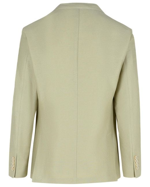 Eleventy Green Single-Breasted Blazer for men