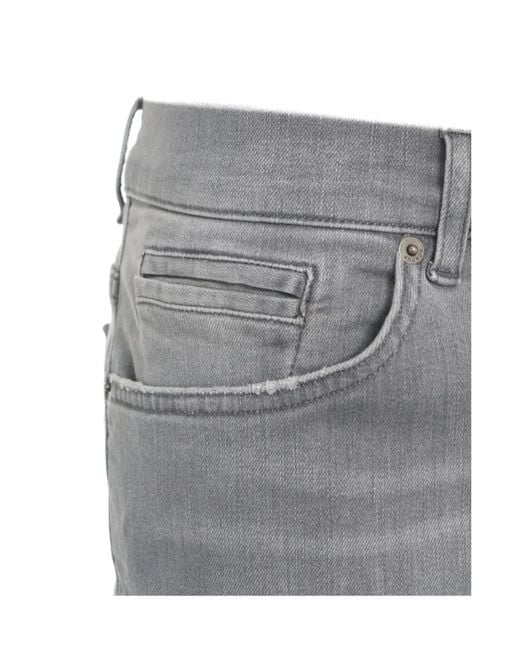 Dondup Gray Five-Pockets Jeans for men