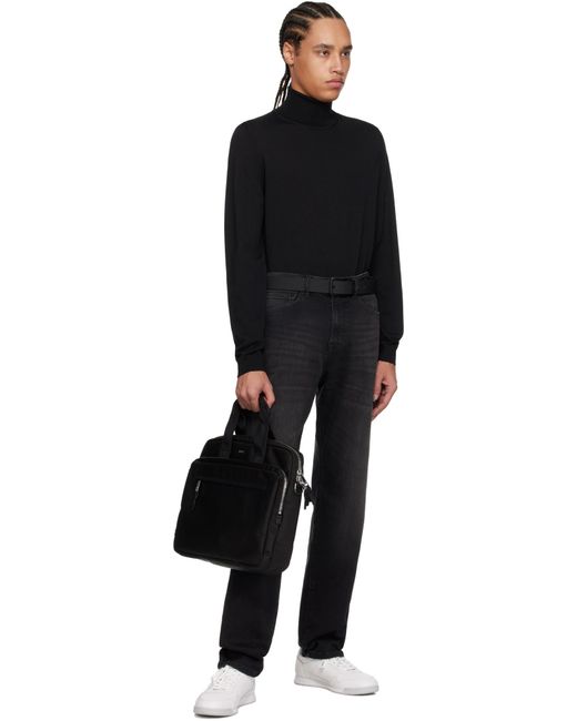 Boss Black Logo Briefcase for men