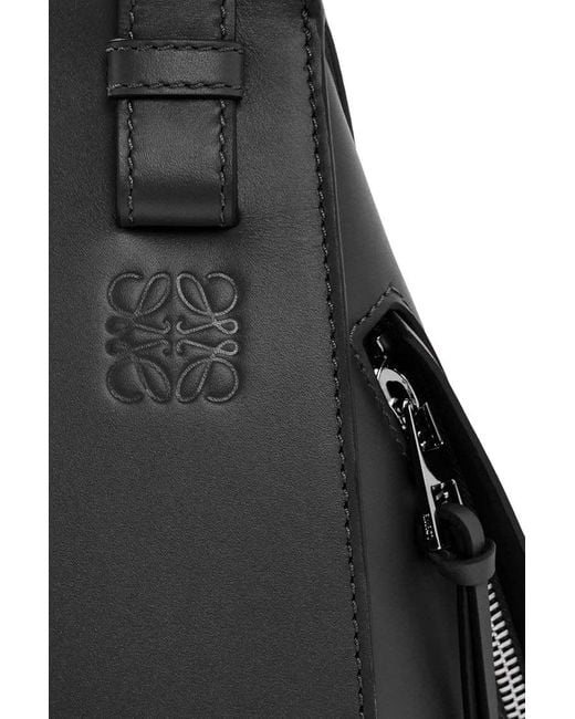 Loewe Black Compact Hammock Bag